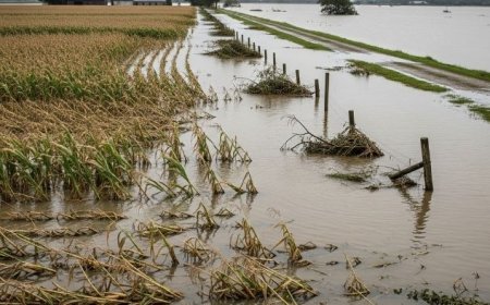 हिसार में 80 गांवों की 62 हजार एकड़ फसल बर्बाद, मानसून ने तोड़ा रिकॉर्ड