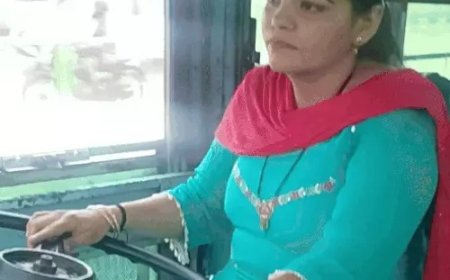 हादसे ने बदली सोच: पलवल की लेडी टीचर प्रीति मलिक बनीं पहली महिला हैवी ड्राइविंग लाइसेंस होल्डर