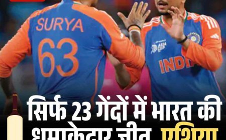 सिर्फ 23 गेंदों में भारत की धमाकेदार जीत, एशिया कप में धांसू शुरूआत