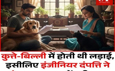 कुत्ते-बिल्ली में होती थी लड़ाई, इसीलिए इंजीनियर दंपत्ति ने मांगा तलाक, जानें पूरी खबर