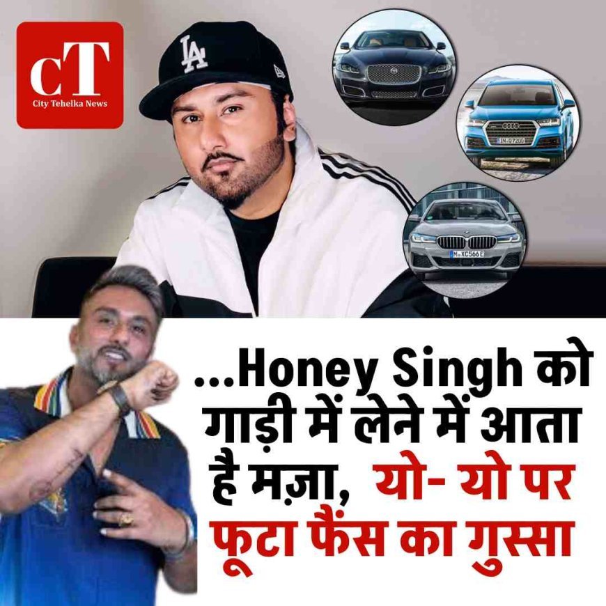Honey Singh को गाड़ी में लेने में आता है मज़ा,  याे- यो पर फूटा फैंस का गुस्सा