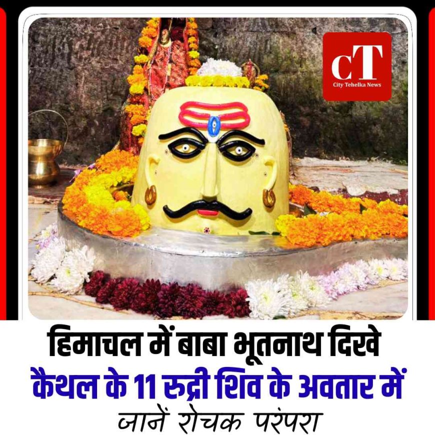 मंडी में शिवरात्रि पर दिखी कैथल के 11 रुद्री शिव मंदिर की झलक