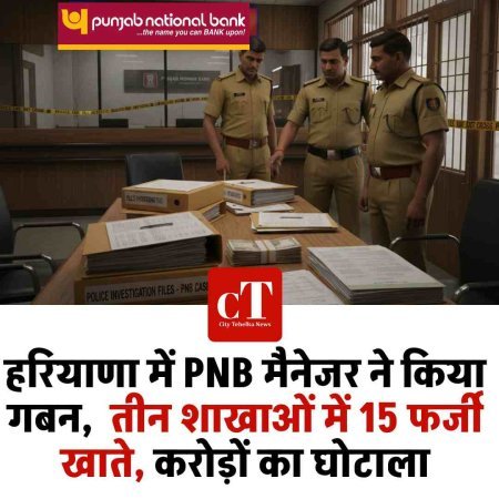 PNB मैनेजर ने किया गबन,  तीन शाखाओं में 15 फर्जी खाते, करोड़ों का घोटाला